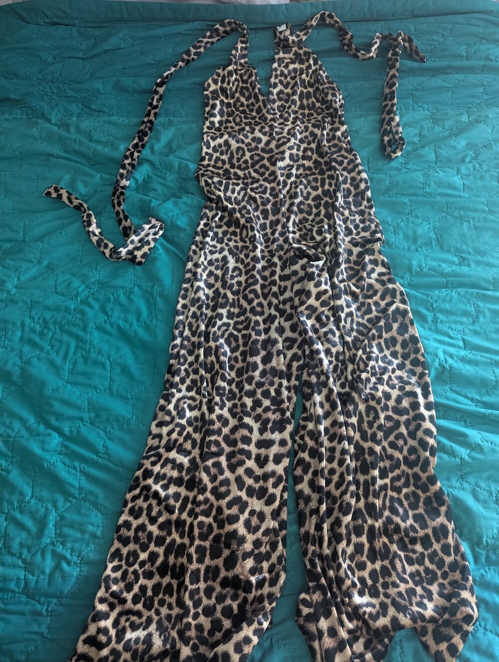 Blackmilk Claws Out Velvet Halter Jumpsuit